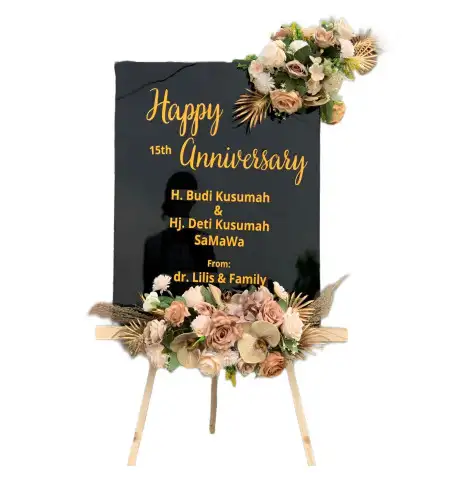 Papan Bunga Akrilik Talkandang